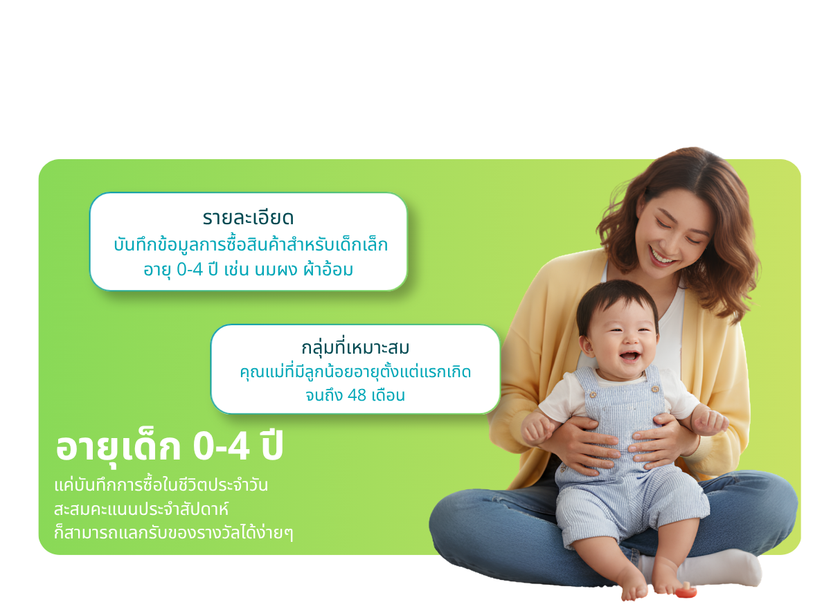 กลุ่มตัวอย่างที่โครงการศึกษา Baby Panel